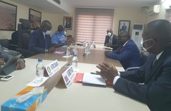 Liberia, Cote d l’voire form partnership for cross border peace and security; as Internal Affairs Minister heads delegation to Abidjan